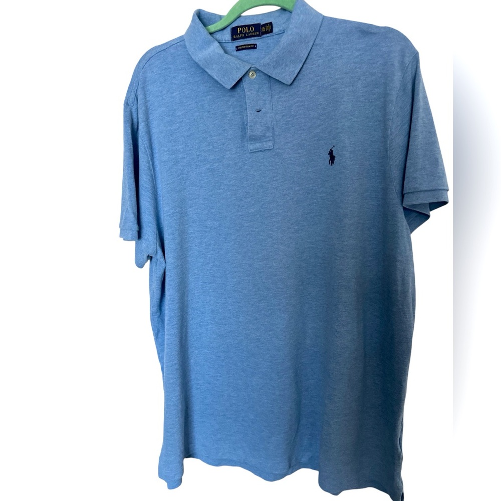 Polo by Ralph Lauren Men's size XXL Light Blue Polo Shirt